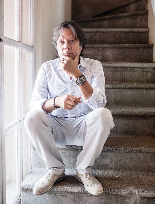 Recordó que en sus inicios él quiso hablar de cosas como el amor (CRISTOPHER ROGEL BLANQUET. EL UNIVERSAL)