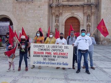 Exigen libertad a opositor de Corredor Interoceánico en Oaxaca; es preso político, dicen
