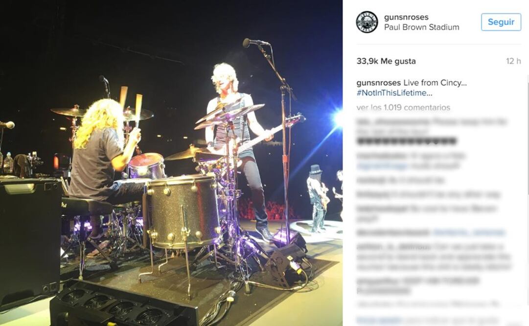 FOTOS: Instagram gunsnroses