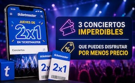 Jueves de 2x1 en Ticketmaster; 3 conciertos imperdibles que puedes disfrutar por menos precio