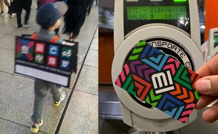 Niño se disfraza de tarjeta del Metro en Halloween; CDMX lo busca para darle premio