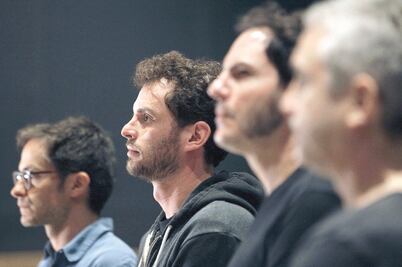 Tres Cuarones y un Gael en la UNAM