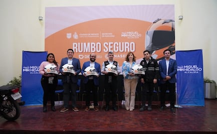 Promueven “Rumbo Seguro” en explanada de la Miguel Hidalgo; buscan fomentar buenas prácticas de conducción entre motociclistas