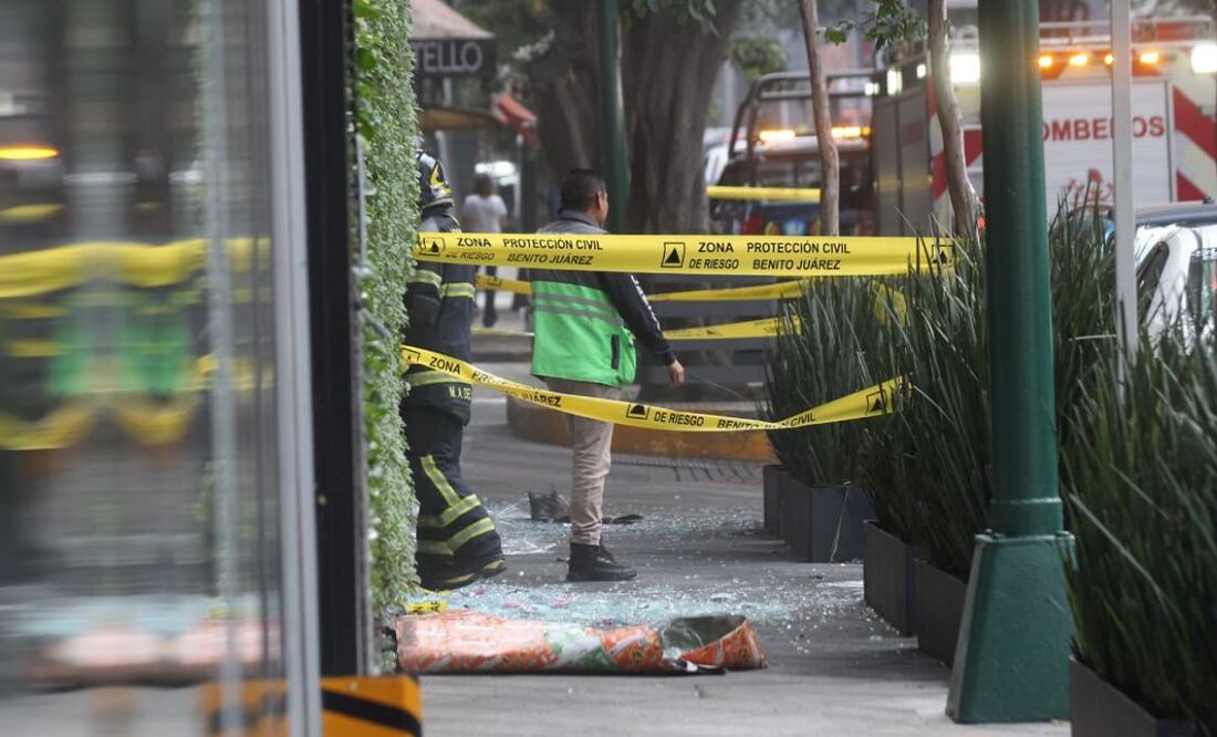 Flamazo en local comercial. Foto: Francisco Rodríguez/ELUNIVERSAL