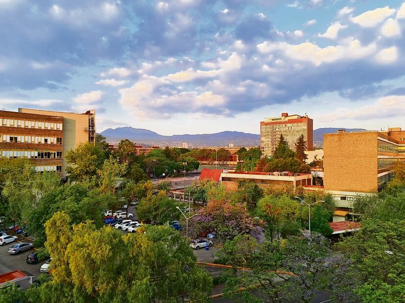 Panorámica de Ciudad Universitaria; la capital ha crecido tanto que ahora esta zona está lejos de ser el extremo sur de la capital, Foto: Raúl J. Fontecilla / EL UNIVERSAL