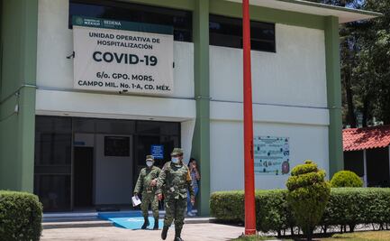 AMLO reconoce el trabajo del personal médico de las Fuerzas Armadas por Covid