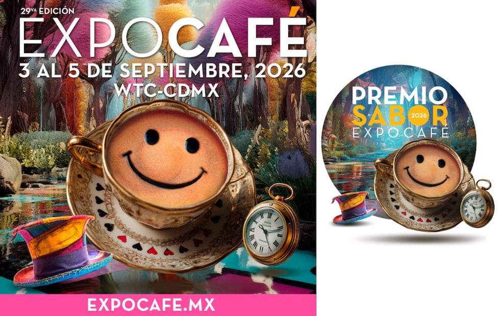 El certamen Premio Sabor Expo Café 2026 reconocerá las mejores mezclas y cafés de origen en grano presentados durante el evento en el WTC. Foto: Cortesía Expo Café.