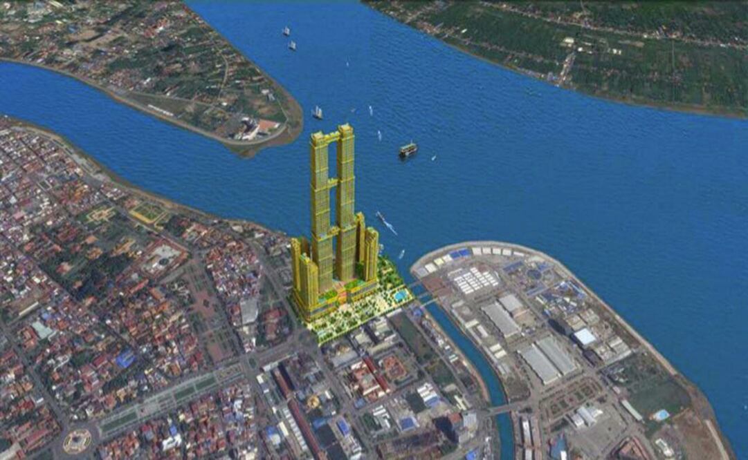 Se elevarán en un plazo de cinco años Sino Great Wall International y Wuchang Shipbuilding Industry Group serán las encargadas de esta majestuosa obra, que estarán a orillas del río Mekong. (Foto: Cortesía)