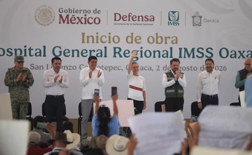 Sheinbaum destaca proyecto “Ciudad Salud” en Oaxaca como “ejemplo mundial”; “estamos al rescate de la salud pública”, dice