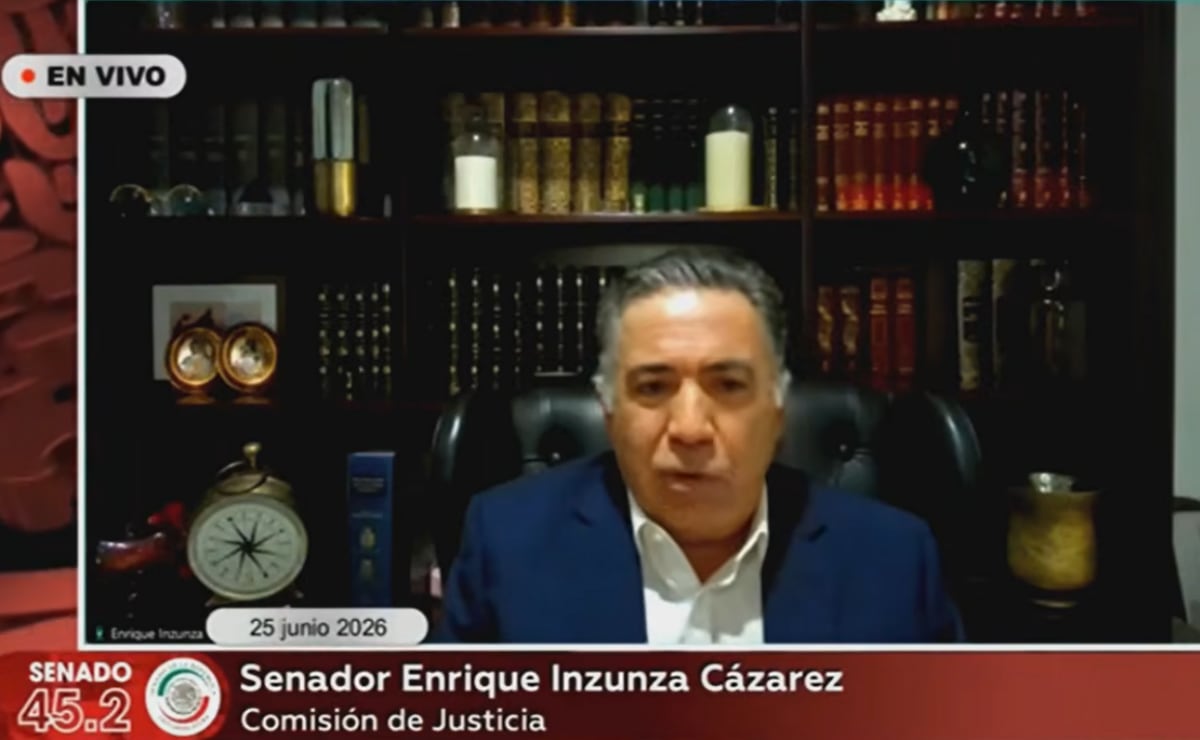 At a distance and after 57 days of absence, Inzunza resumes its legislative work