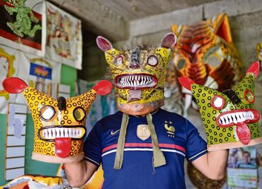 Máscara de Jaguar, rostro de una tradición