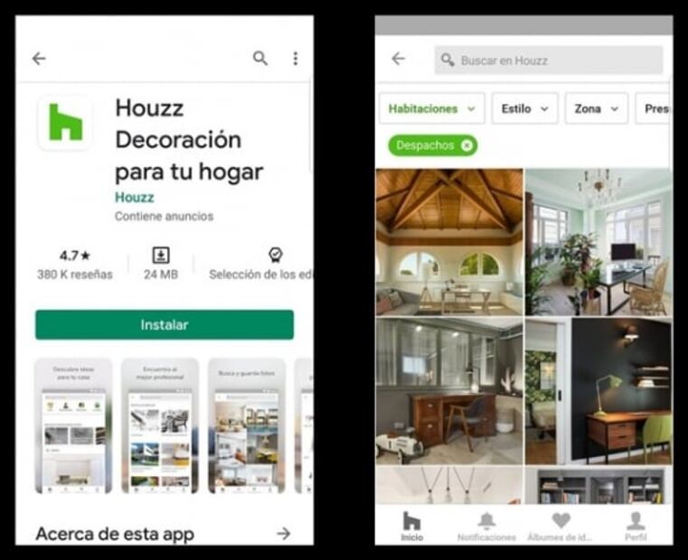 5 aplicaciones gratuitas de diseño de interiores y decoración
