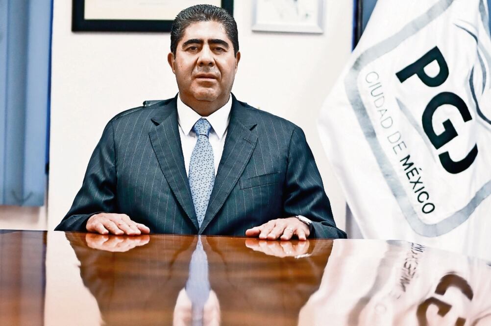 Lugar. El procurador Edmundo Garrido informó que los detenidos serán ingresados al Reclusorio Norte. FOTO: ESPECIAL