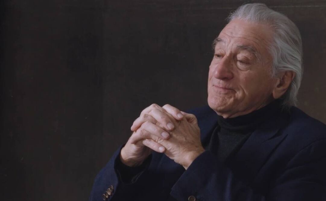 Robert de Niro, conmovido al hablar de su paternidad. Foto: Captura de laentrevista del actor con AARP.