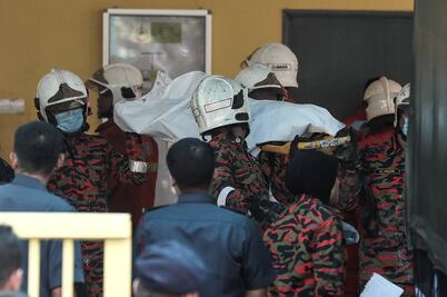 Suman 25 muertos y 4 heridos por un incendio en Malasia