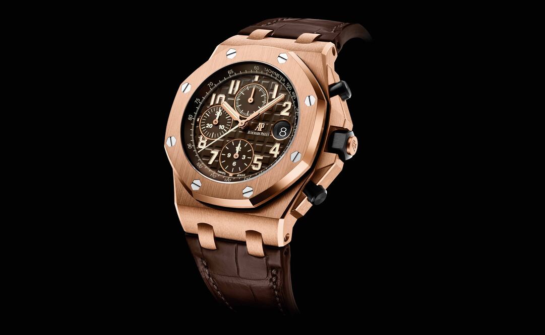 Royal Oak Offshore Selfwinding Chronograph con caja de oro de 18 quilates.