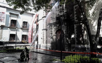 Reportan, otra vez, fuego en la Parroquia Santa Veracruz