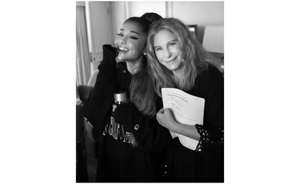 Ariana Grande y Barbra Streisand se juntan en un mismo escenario