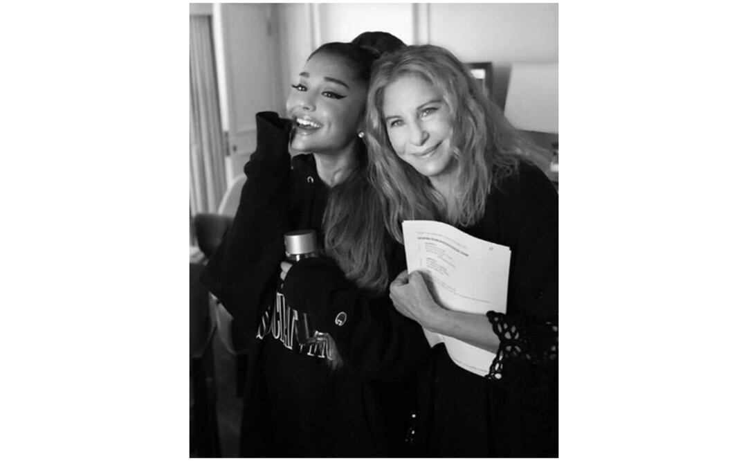 Ariana Grande y Barbra Streisand. Foto: Instagram