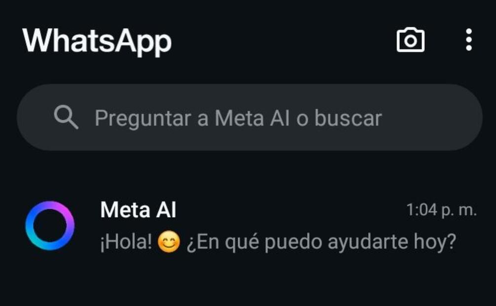 También es recomendable que elimines de manera constante tu historial de Meta AI en WhatsApp. Foto: Captura de pantalla