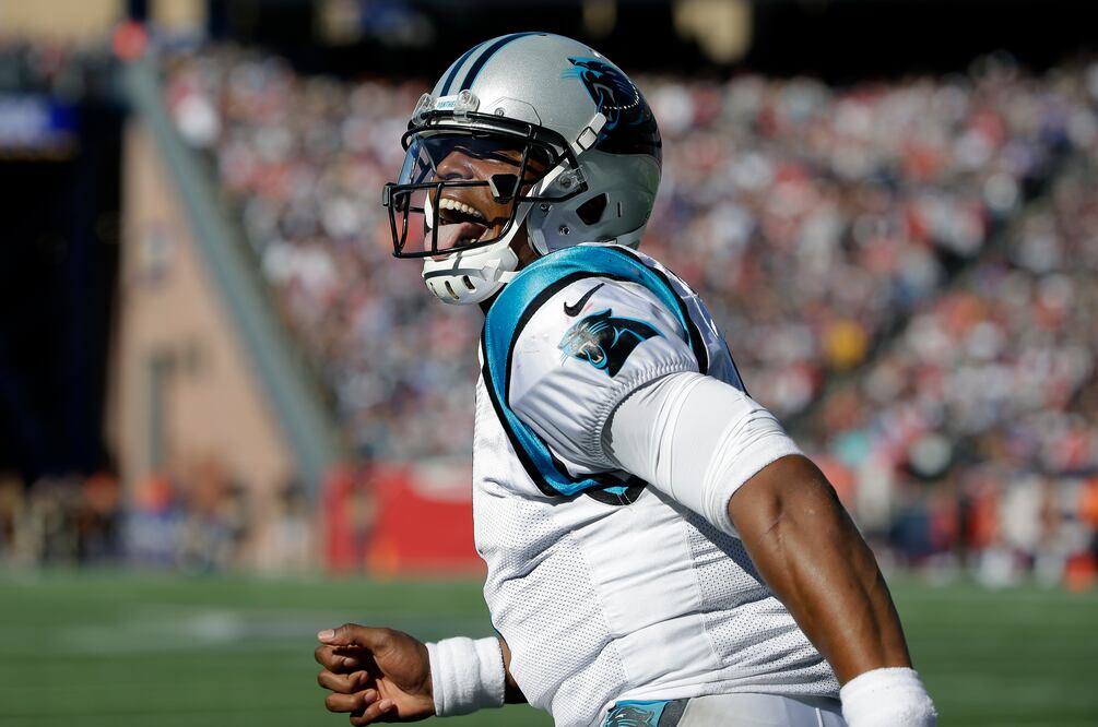 AP. Cam Newton quarterback de las panteras de Carolina 