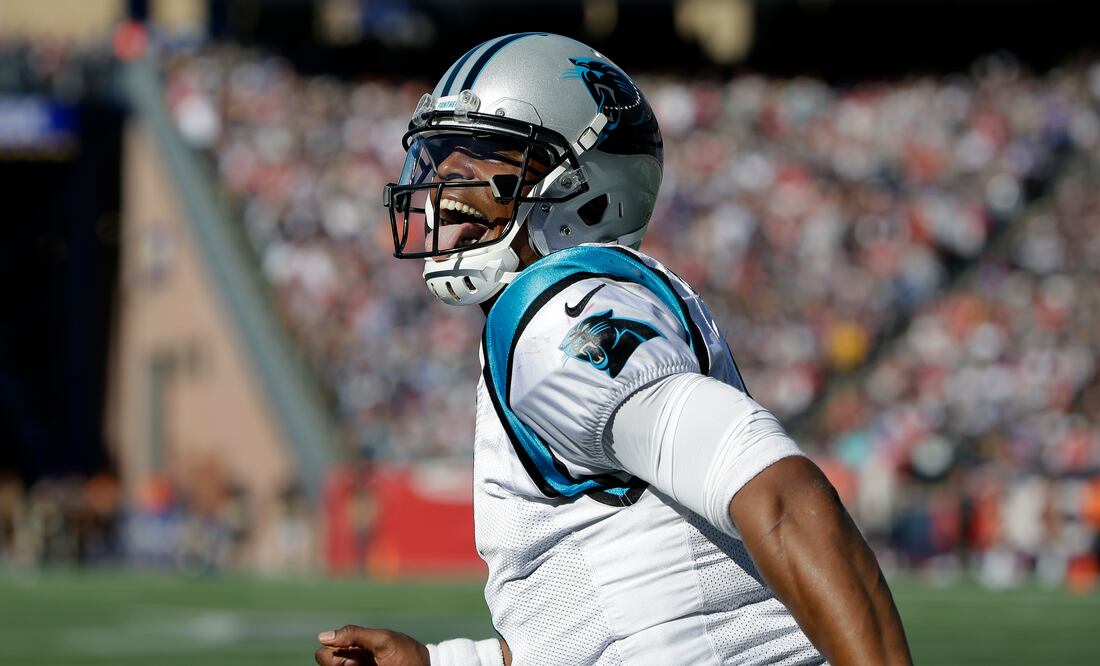 AP. Cam Newton quarterback de las panteras de Carolina
