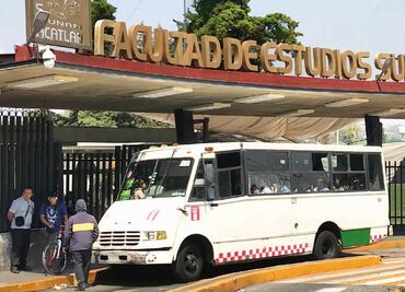 Caen presuntos asaltantes de alumnos de la FES