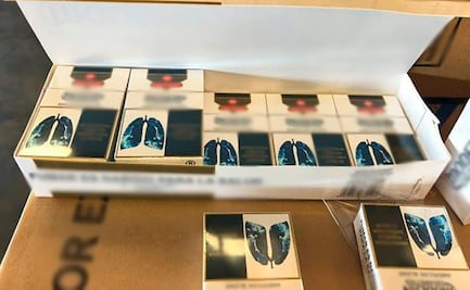 Aseguran más de 52 millones de cigarros pirata en aduana Lázaro Cárdenas, Michoacán; venían de Vietnam