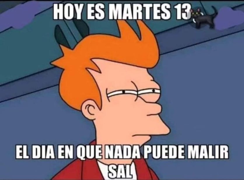 Los mejores memes que dejó el primer martes 13. Foto: Captura de pantalla