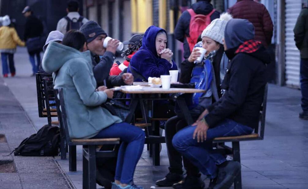 Se registran bajas temperaturas por el frente frío número 13 en la CDMX. Foto: Fernanda Rojas / EL UNIVERSAL.