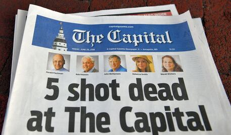 Todo lo que sabemos sobre el tiroteo contra el periódico The Capital en Maryland