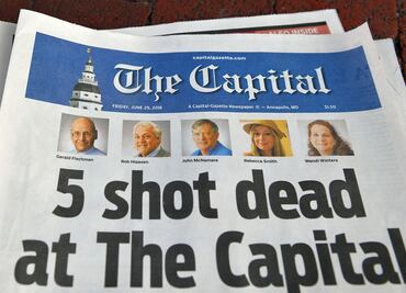 Todo lo que sabemos sobre el tiroteo contra el periódico The Capital en Maryland