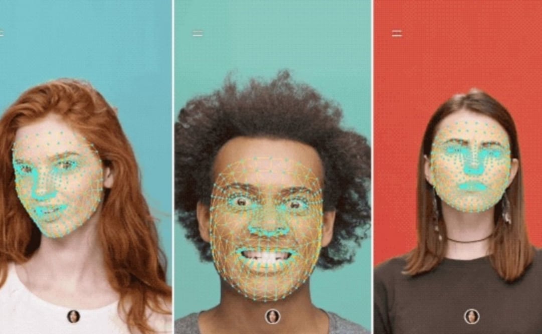 Los nuevos trabajos realizados en el campo de la Realidad Aumentada han permitido analizar la "geometría facial dinámica detrás de cada sonrisa, ceño fruncido o gesto" para incorporar filtros faciales a las Historias 