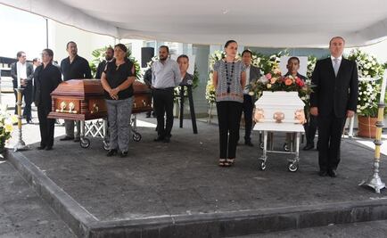 Despiden con honores a 3 policías asesinados en Guanajuato