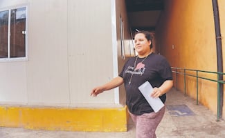 Karen dejó el campamento y ahora busca la nacionalidad mexicana