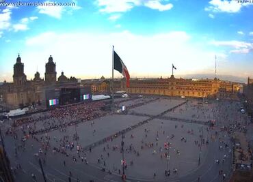Autoridades ofrecen alternativas viales por concierto en el Zócalo