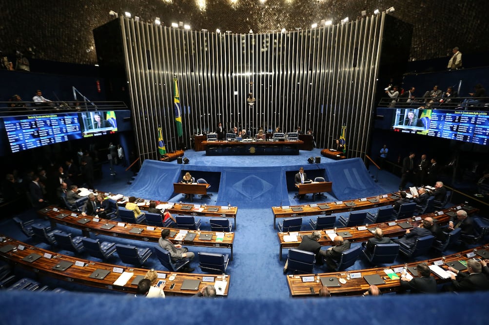 En el juicio político, serán necesarios los votos de dos tercios del total de 81 senadores (Foto: Xinhua)