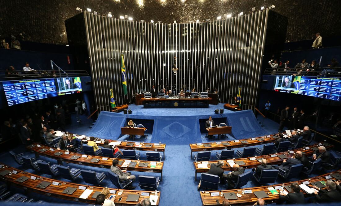 En el juicio político, serán necesarios los votos de dos tercios del total de 81 senadores (Foto: Xinhua)