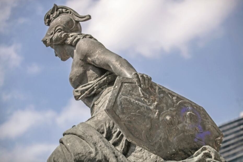 Casi listo El Ángel tras restauración de 24 mdp; quedan pintas feministas