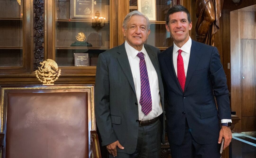 AMLO se reúne con director de Goldman Sachs