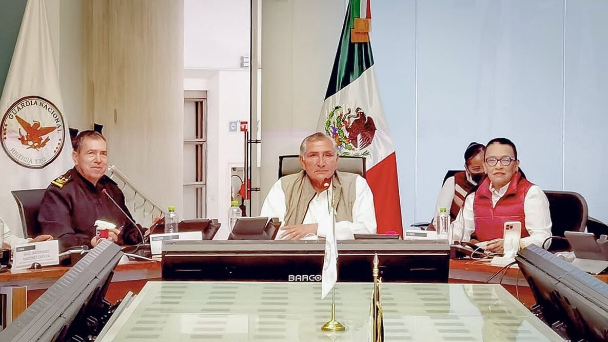 Foto: Tomada de Twitter/ @SEGOB_mx