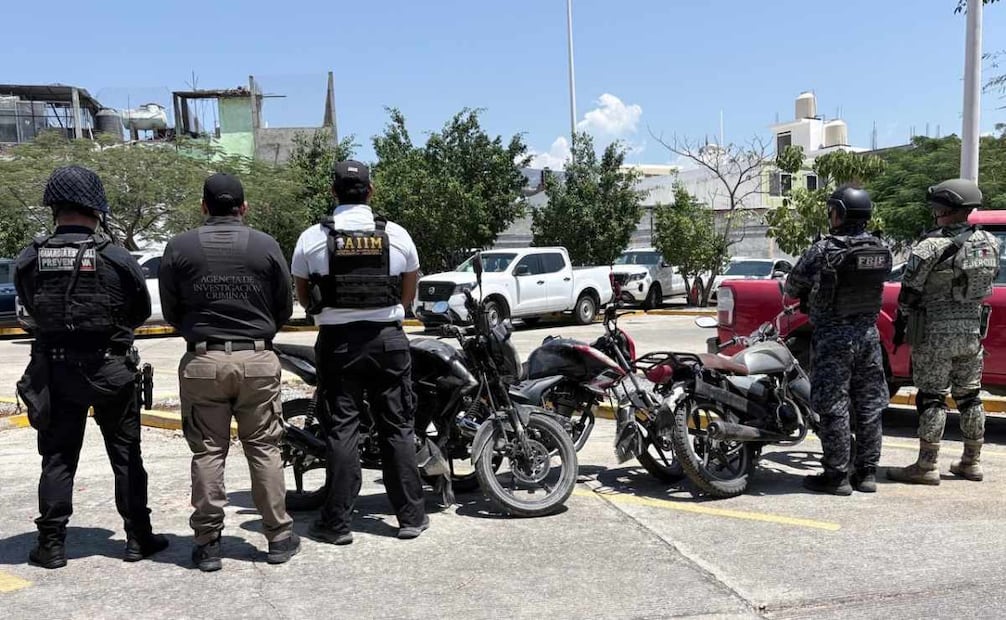 Detienen a cuatro integrantes del Cártel Chiapas y Guatemala (16/03/20226). Foto: Especial