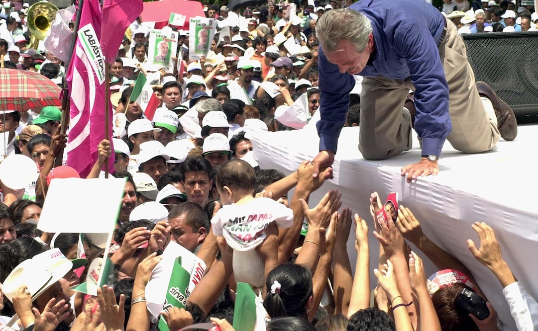 Campaña de Francisco Labastida Ochoa. Foto ilustrativa: Archivo / EL UNIVERSAL