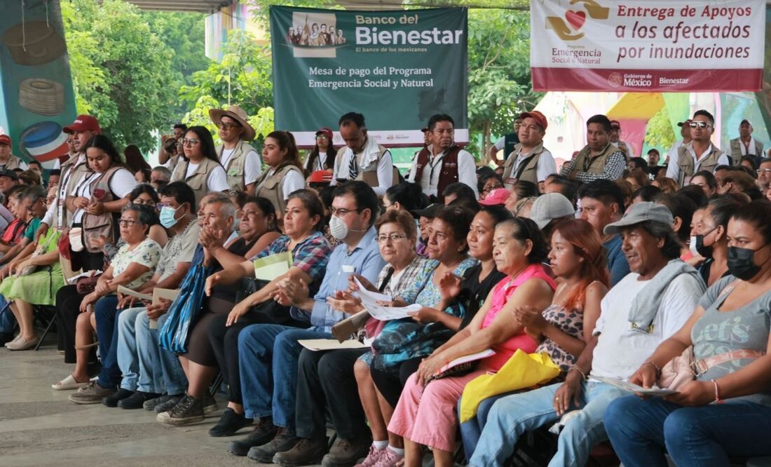 Primer apoyo a damnificados por lluvias. Foto: tomada de X @A_MontielR