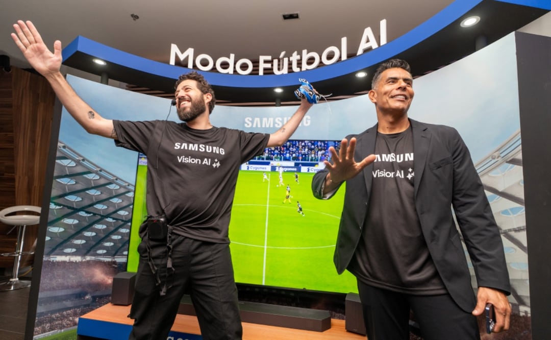 Samsung presenta pantallas con IA para vivir el Mundial. Foto: Samsung