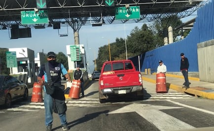 Cortadores de aguacate botean en carreteras de Michoacán