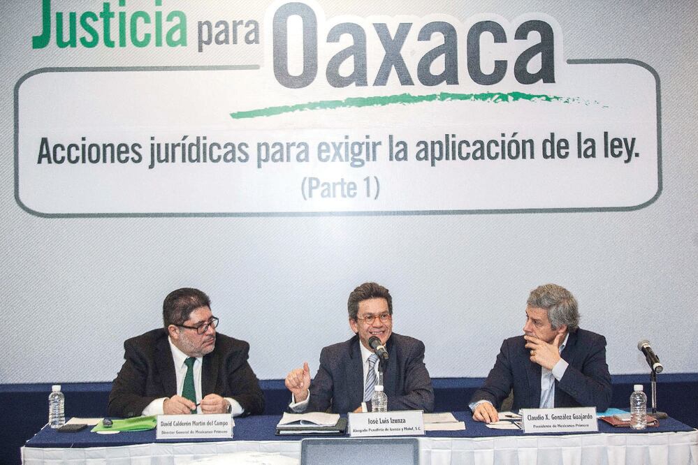 En conferencia de prensa, la organización Mexicanos Primero aseguró que su objetivo es que dejen de hacerse los presuntos pagos ilegales al líder de la CNTE en Oaxaca, Rubén Núñez Ginez