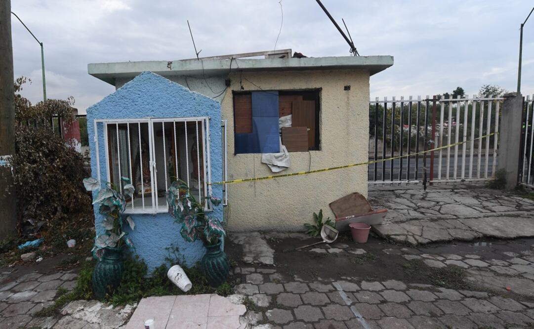 Aspectos del lugar donde encontraron el cadáver de la joven. ( Fotografía: EL GRÁFICO)
