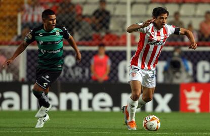 Santos gana por la mínima a Necaxa en el Victoria