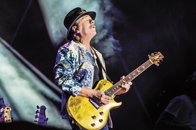 “Me hubiera gustado ser curandero”: Carlos Santana